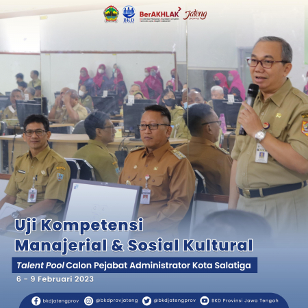 Uji Kompetensi Bagi Calon Pejabat Administrator Kota Salatiga