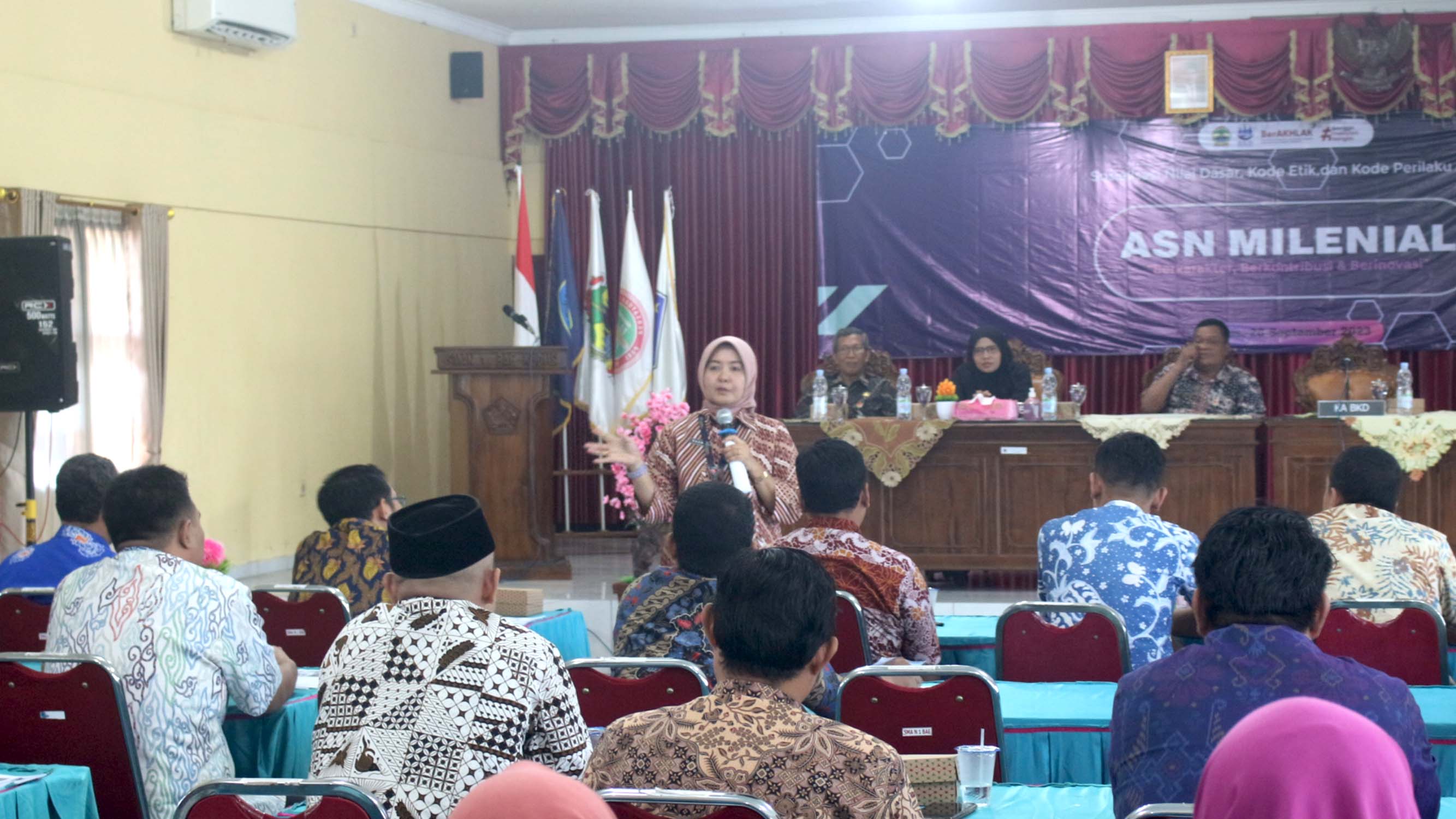 Sosialisasi Nilai Dasar Kode Etik dan Kode Perilaku ASN