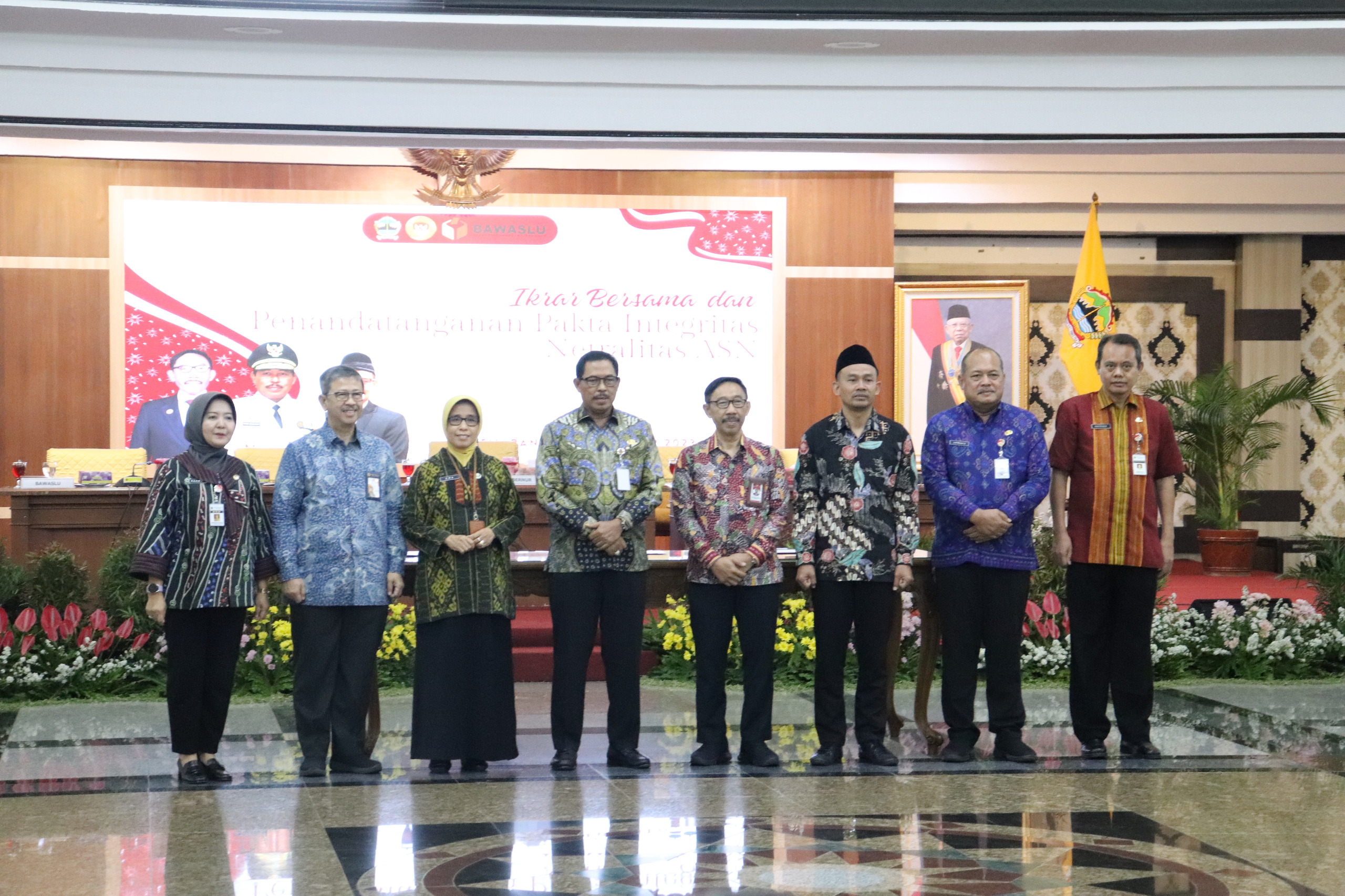 Ikrar bersama dan penandatanganan pakta integritas netralitas ASN