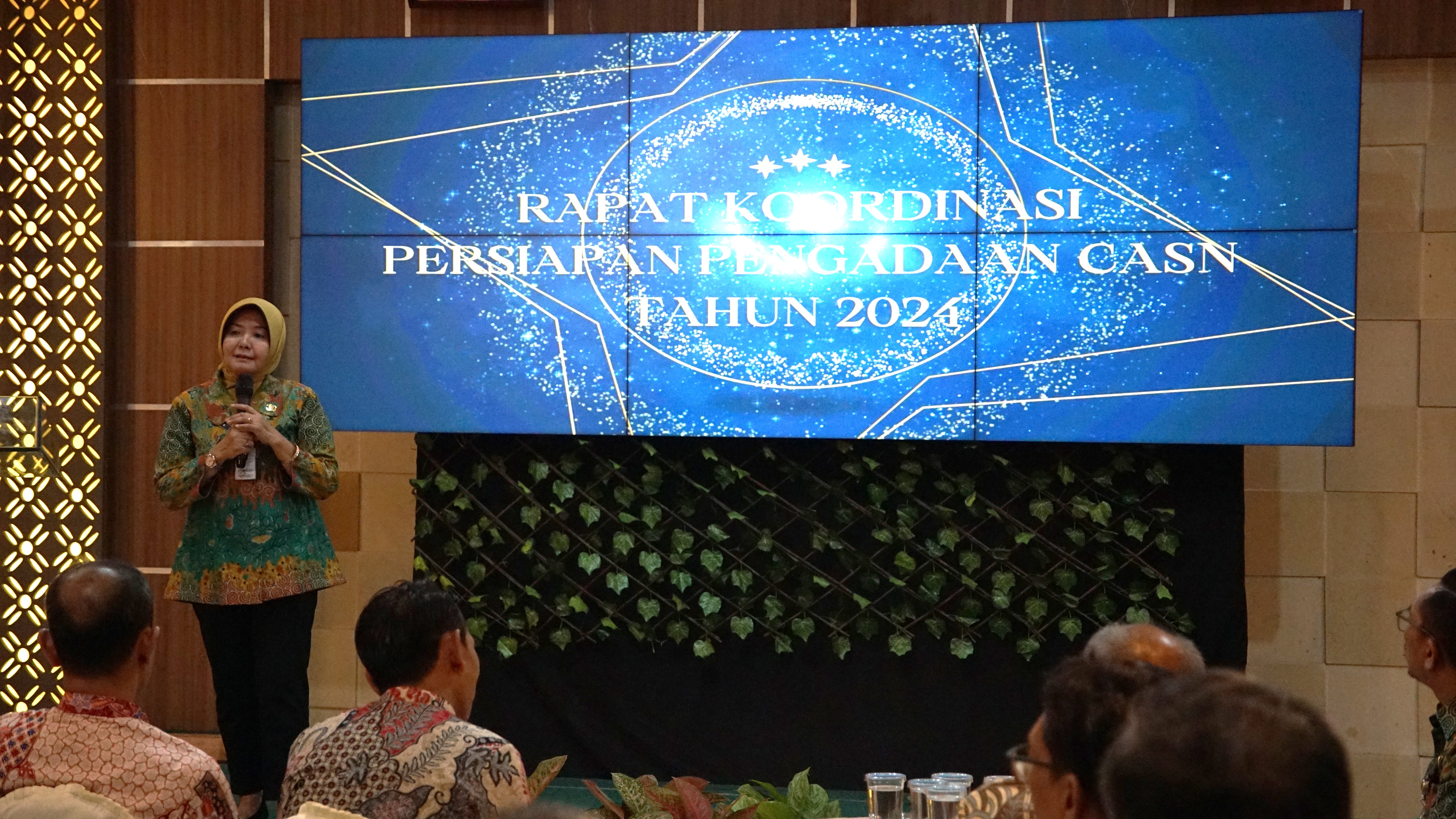 Rapat Koordinasi Persiapan Pengadaan CASN Tahun 2024