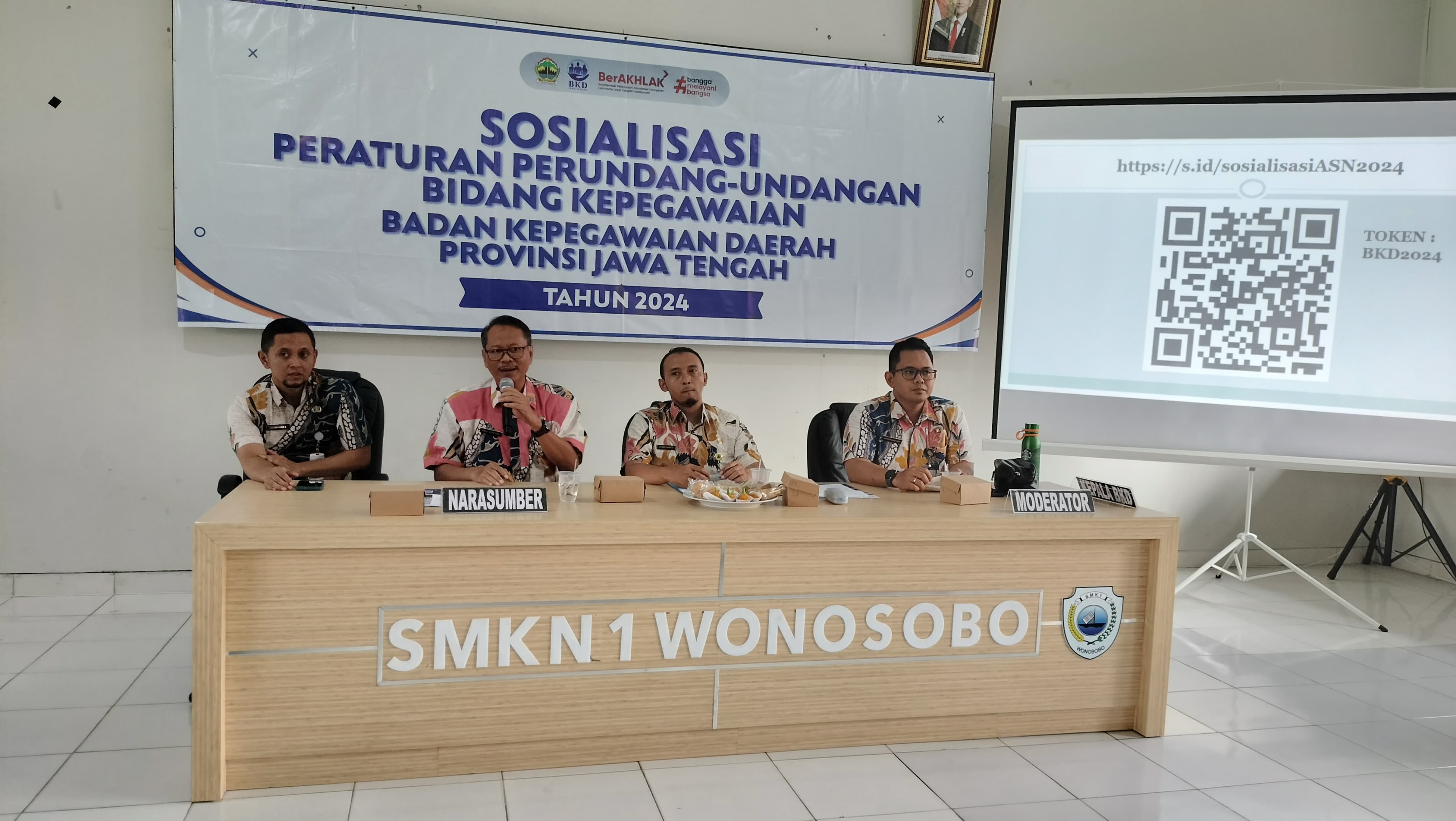 BKD Provinsi Jawa Tengah Mengadakan Kegiatan Sosialisasi Peraturan Perundang Undangan Bidang Kepegawaian