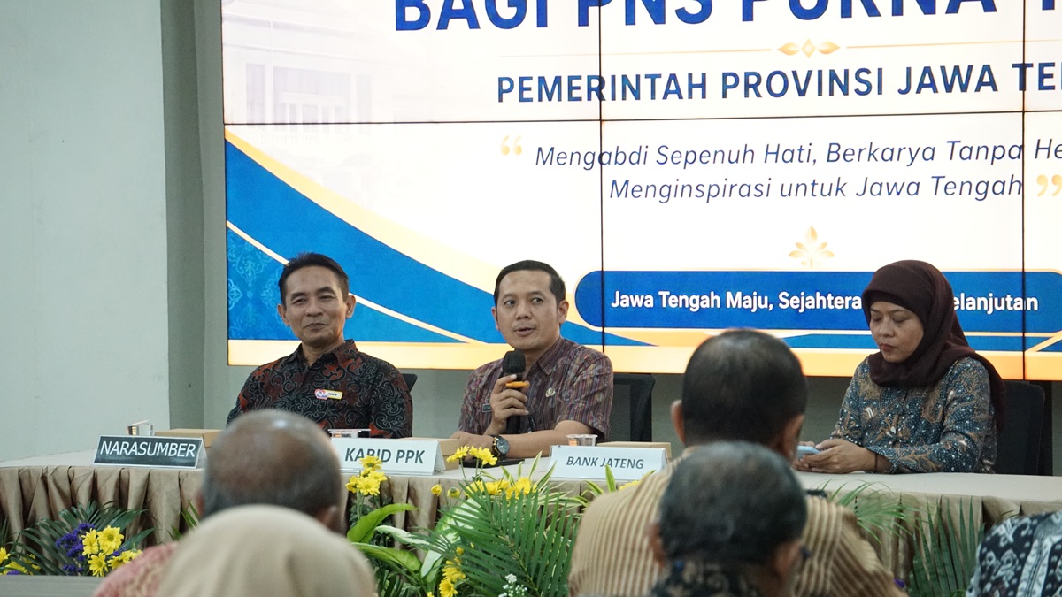 Pemprov Jateng Bekali 45 PNS Jelang Purna Tugas dengan Wawasan Kewirausahaan dan Kesiapan Mental